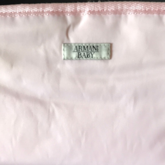 Giorgio Armani junior Baby diaper bag pink NWT! - Picture 4 of 6